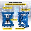 Oro membrana siurblys 1/2", 3 GPM, ketaus korpusas, nitrilo membrana, dyzelinui, naftai, alyvai