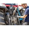 Oro pistoletas su turbo antgaliu, valymui, automobilių dirbtuvėms, pramoniniam naudojimui, galingas oro įrankis