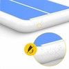 Oro takelis, gimnastikos kilimėlis treniruotėms ir fitnesui, patvarus PVC pripučiamas kilimėlis, 800cm x 200cm