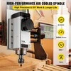 Oru aušinamas suklio variklis CNC graviravimo ir frezavimo staklėms, 2.2KW galia, ER20 įvorė, didelis greitis 24000 RPM, CNC suklio variklis, frezavimo variklis