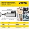 Oru aušinamas suklio variklis CNC graviravimo ir frezavimo staklėms, 2.2KW galia, ER20 įvorė, didelis greitis 24000 RPM, CNC suklio variklis, frezavimo variklis