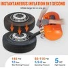 Padangų montavimo įrankis, 19 L talpos, su manometru, skirtas automobilių sunkvežimių keturračių padangoms, padangų montuotojas, padangų pripūtėjas, oro kompresorius
