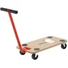 Yato Platforminis vežimėlis su traukos strypu, 200 kg keliamoji galia, MDF platforma, 4 ratų platforminis vežimėlis