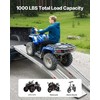 Plieninės pakrovimo rampos ATV UTV motociklams, tvirtos, sulankstomos rampos, 16,8kg pakrovimo rampos