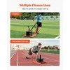 Plieninės svorio rogės sportui ir greičiui, oranžinės, suderinamos su 25/51 mm diskais, jėgos ir ištvermės treniruočių įranga raumenų auginimui, sporto inventorius su rankena