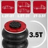 Pneumatinis automobilinis keltuvas, 3.5 tonos keliamosios galios, didelio našumo grindų keltuvas automobiliams, sunkvežimiams ir visureigiams, hidraulinis keltuvas garažui ir pagalbai kelyje