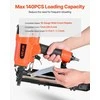Pneumatinis kabių pistoletas 16GA, 16-38mm, 70-120PSI, plati nugarėlė, stogo paklotams, sienoms, tvoroms ir juodgrindėms, du šaudymo režimai, statybinis kabių kalimo įrankis