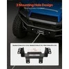 Polaris Ranger gervės laikiklis gelbėjimui purvinuose keliuose, milteliniu būdu dengtas plieno jungties adapteris, trijų skylių dizainas, suderinamas su 907-1633 kg gervėmis, bekelės įranga
