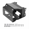 Polaris Sportsman gervės laikiklis, milteliniu būdu dengtas plienas, dviejų angų dizainas, priekabos gervės imtuvas, keturračio gervės plokštė bekelės gelbėjimui