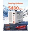 Pramoninis vandens aušintuvas CO2 lazerinio graviravimo ir pjovimo staklėms, su kompresoriumi, 7 L bako talpa, 13 L/min maksimalus srautas, lazerinis aušintuvas, aušinimo sistema