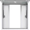 Prekybos kiosko aptarnavimo langas, maisto sunkvežimio aptarnavimo stogelis, 943x943mm aliuminio langas, mobilus maisto aptarnavimo liukas, prekybos langas maisto vežimėliams