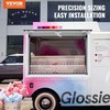 Prekybos kiosko aptarnavimo langas, maisto sunkvežimio aptarnavimo stogelis, 943x943mm aliuminio langas, mobilus maisto langas, BBQ priekabos aptarnavimo liukas