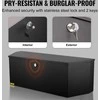 Priekabos įrankių dėžė, anglinis plienas, užrakinamas, atsparus oro sąlygoms