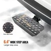 Prikabinimo pakopa 50.8 mm imtuvui, galinio buferio apsauga, neslystantis paviršius, priekabos prikabinimo pakopa, automobilio pakopa