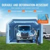 Pripučiama dažymo kabina, 9 x 4.8 x 3.6 m, dideliems sunkvežimiams furgonams technikai, su 950W 750W pūstuvais oro filtrų sistema, nešiojama purškimo kabina automobilių dažymui