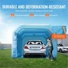 Pripučiama dažymo kamera vidutinio dydžio automobiliams ir dideliems baldams dažyti, su 1100W pūstuvu ir oro filtravimo sistema, nešiojama purškimo kabina, automobilių dažymo palapinė
