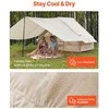Pripučiama stovyklavimo palapinė, 3-5 asmenų glampingo palapinė su pompa, vandeniui atspari šeimos palapinė, greitai pastatoma oro palapinė, didelės talpos lauko pastogė