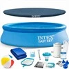 Pripučiamas baseinas, stačiakampis šeimos baseinas, lengvai pastatomas baseinas, 244x61cm baseinas, vasaros sodo baseinas