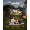 Projektorius Pripučiamas filmų ekranas, 4.27 metro, lauko kinui, nešiojamas projektoriaus ekranas, filmų vakaras kieme, namų kino ekranas