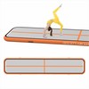 Pripučiamas gimnastikos kilimėlis, 5 m oro takelis, su elektrine pompa, skirtas namų treniruotėms, gimnastikai, akrobatikai ir reabilitacijai