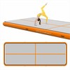 Pripučiamas gimnastikos kilimėlis, oro takelis treniruotėms, 5 x 2 metrai, su elektrine pompa