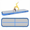 Pripučiamas gimnastikos kilimėlis, skirtas treniruotėms namuose, akrobatinei ir meninei gimnastikai, su elektrine pompa