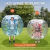 Pripučiami kamuoliai 2 vnt., 1.2 m sumo zorb kamuoliai paaugliams, 0.8 mm PVC žmogaus kamuoliai, lauko žaidimai sodui, parkui, kiemams, gimtadieniams