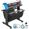 Pusiau automatinis kontūrinis vinilo pjaustytuvas, 870 mm, LED, USB, 780 mm pločio, braižytuvas, lipdukų gamybai, reklaminiams stendams