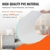 PVC lubų plokštės 60.5x121.3 cm, atsparios ugniai, vandeniui, baltos dekoratyvinės lubų panelės