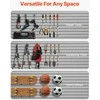 PVC sienų panelės pilkos, garažo sienelės su priedais, 2.44 x 1.22 m, 3.0 m² plokštės, plastikinės garažo sienų panelės