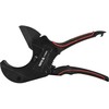 PVC vamzdžių žirklės 75 mm, skirtos PVC PP PE PU vamzdžiams, reketinės vamzdžių žirklės