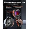 Rankinė terminė kamera, infraraudonųjų spindulių vaizdo kamera su jutikliniu ekranu, 256x192 raiškos terminė kamera elektros, ŠVOK, automobilių diagnostikai