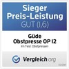 GÜDE Rankinis vaisių presas, 12 litrų talpos, obuoliams ir kriaušėms, sulčiaspaudė, vaisių smulkinimo presas