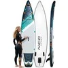„Reefbreak“ SUP lenta vandens sportui su irklu, siurbliu ir kuprine, pripučiama irklentė, irklentė stovint, vandens sporto lenta