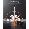 Reguliuojamas spragtukinis sukimo momento raktas, 1/2 colio pavara, 72 dantų reketas, keičiamos žiotys ir adapteris, dviguba skalė, tikslus įrankis automobilių ir mechaniniam remontui