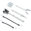 Reguliuojamas Transo Laikiklis 600-1498.6 mm, Valties Transo Atrama, Tvirta Variklio Apsauga, Atsparus Korozijai Laikiklis