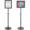 Reklaminis stovas 216x279 mm, reguliuojamas, grindinis, vertikalus/horizontalus, plakatams, skelbimams, informaciniams stendams