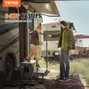 RV 2 pakopų laiptai su turėklu, 199,58 kg apkrovos talpa, neslystantys laipteliai RV, kemperio laipteliai, RV laiptai, RV laiptai su turėklu, priekabos laipteliai