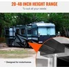 RV stumdomų dalių atraminės kojos, 2268 kg, reguliuojami kemperio stabilizatoriai, atramos, kemperio domkratai, RV stabilizatoriai