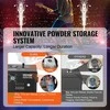 Šaltų ugnelių mašina 500W, scenos apšvietimas, 2-4m, DMX, belaidis pultelis, vestuvių fejerverkai, renginių efektai, kibirkščių fontanas