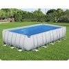 Saulės baseino dangtis, karkasiniams baseinams, energijos taupymas, 703 x 336 cm, stačiakampio baseino dangtis, vasaros baseino aksesuaras