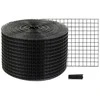 Saulės baterijų apsauga nuo paukščių, 80 cm x 30 m, Tinklelis, PVC danga