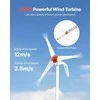 Saulės ir vėjo energijos rinkinys 12V 400W: 2 vnt. 100W saulės kolektoriai, 200W vėjo turbina ir MPPT hibridinis valdiklis namams, kemperiams, valtims, autonominėms sistemoms