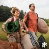 Savaime prisipučiantis stovyklavimo čiužinys, turistinis miegmaišio kilimėlis su pagalve, lengvas kelioninis kilimėlis žygiams ir kelionėms su kuprine