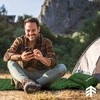 Savaime prisipučiantis stovyklavimo čiužinys, turistinis miegmaišio kilimėlis su pagalve, lengvas kelioninis kilimėlis žygiams ir kelionėms su kuprine