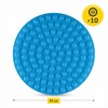 Sensoriniai diskai vaikams, 10 vnt. rinkinys, 25 cm skersmuo, lytėjimo stimuliacija, edukaciniai žaislai, sensorinės integracijos priemonės, žaidimų kambario įranga