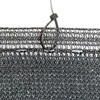 Šešėlinis tinklas 1,5x50 m, 95% pilkas, UV filtru, privatumo uždanga sodui, apsauga nuo saulės, tvoros uždanga