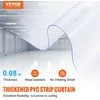Skaidri PVC juostinė užuolaida, 2 mm storio, 5000 cm ilgio, vėsesniam šaldikliui