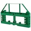 Skid Steer padėklų rėmas sunkiems darbams, 1814 kg keliamoji galia, 115 cm plotis su prikabinimo imtuvu, padėklų šakių rėmo priedas, krautuvo priedas, žemės ūkio technika