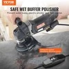 Šlapio akmens poliruoklis, 800 W elektrinis betono poliruoklis, 6 greičių šlapias šlifuoklis
